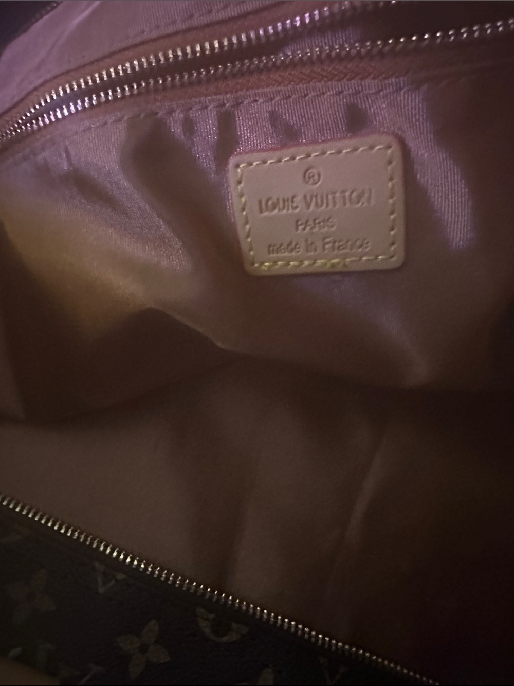 Louis Vuitton Brown Monogram Keepall 55 Bandelouliere Duffel w/Vachetta Trim - Picture 13 of 13